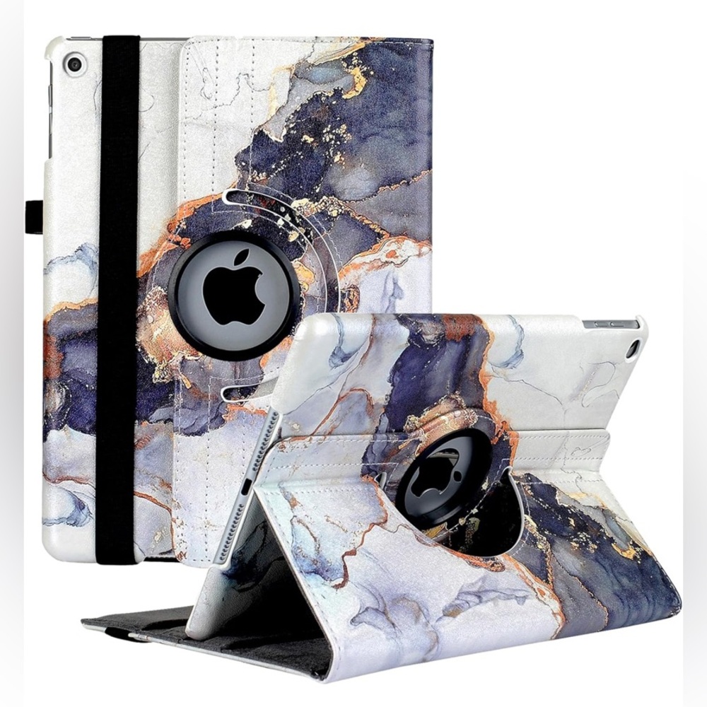 NEW Marble Rotating Case for iPad 9th/8th/7th Generation 10.2 Case
